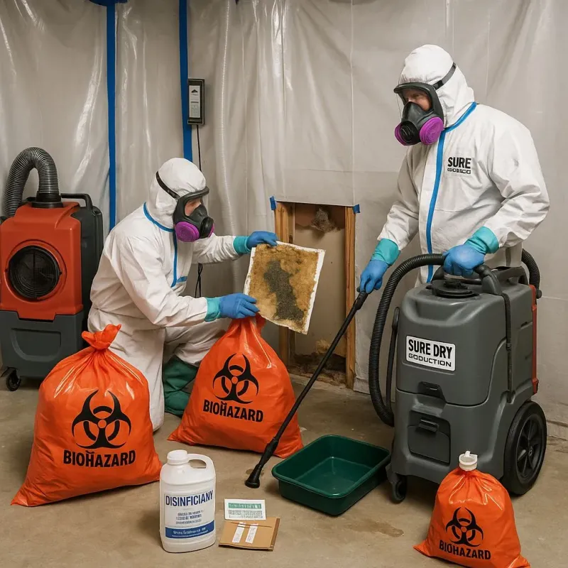Contaminated Water Handling Protocols process in Rainier, WA